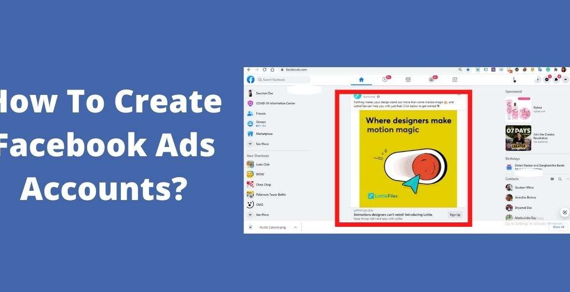 How To Create Facebook Ads Accounts?